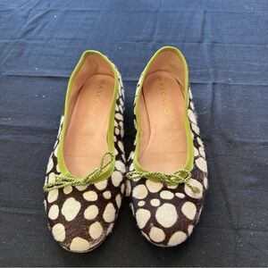MASCARÓ Cow hide ballet flat